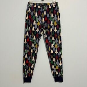 Hanna Andersson Adult Holiday Organic Cotton Pajamas Pants Size M